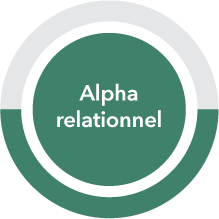 icon for Alpha relationanel 