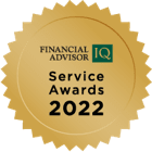 Gold Financial Advisor IQ Service Awards 2022