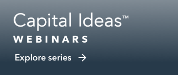 Capital Ideas webinars explore series