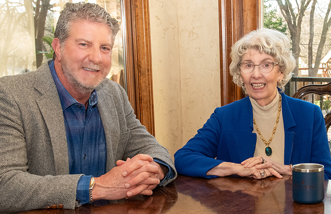 Private Wealth Advisor Bill Carey and Carolyn Holloway