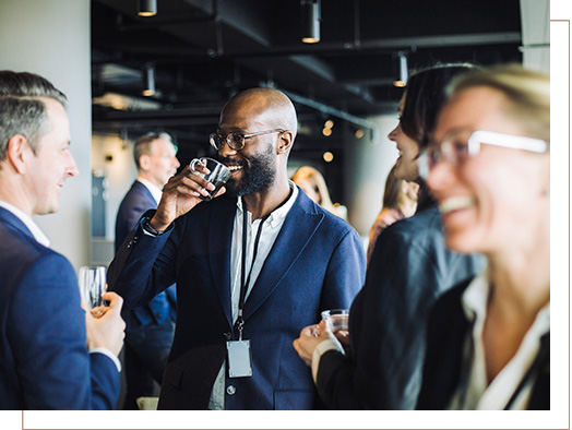 people attending an endowments and foundations event