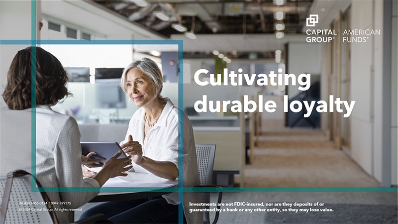 Title slide for the presentation Cultivating durable loyalty