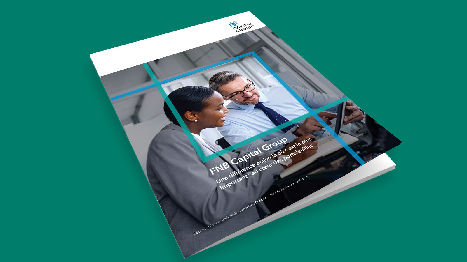 Une image de la brochure présentant les FNB Capital Group