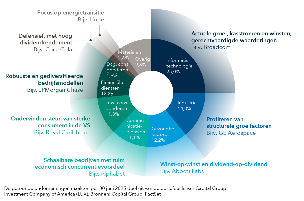 Gepositioneerd om te profiteren van een verbreding van het aandelenmarktrendement