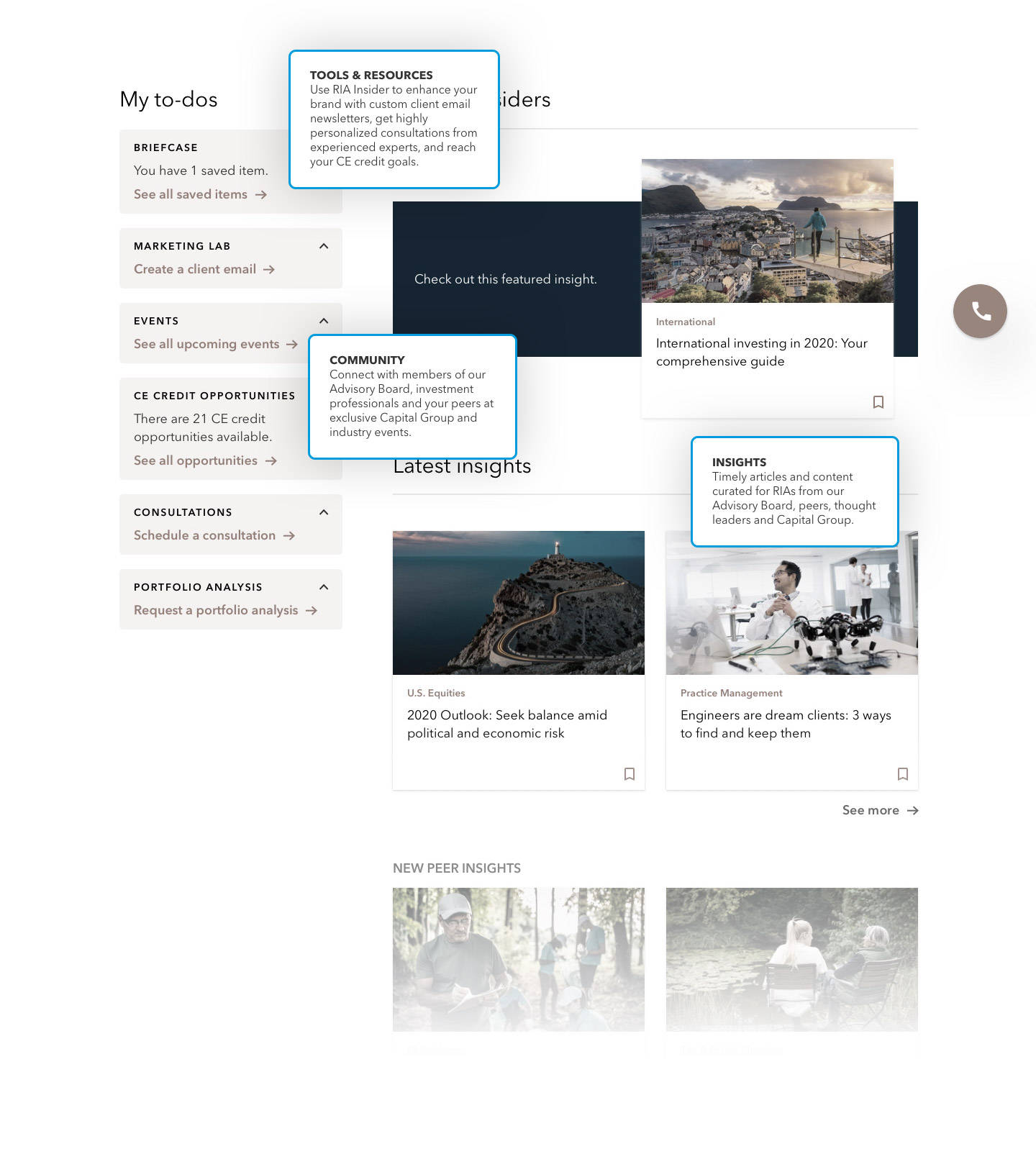 Dashboard Tour RIA Insider Capital Group Dashboard Tour RIA Insider Capital Group